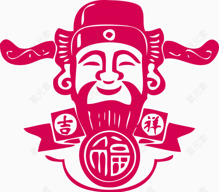 财神送福吉祥财神