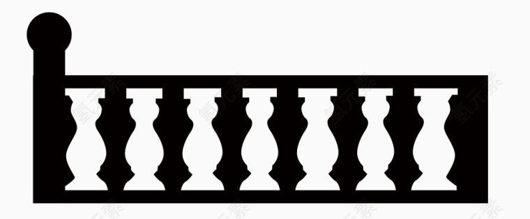 栅栏 栏杆 罗马柱