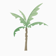 椰子树的模型玩具