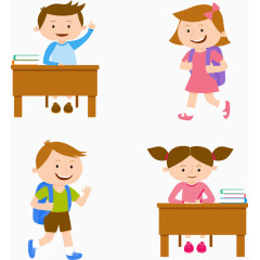 矢量上学的学生