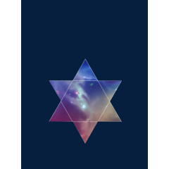 梦幻星空五角星