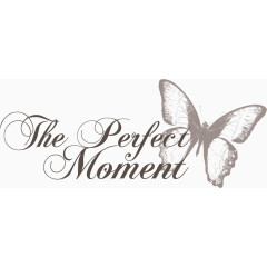 moment英文艺术字