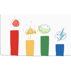 天气记录矢量