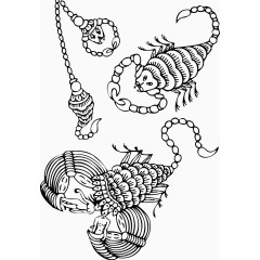 西藏蝎子形武器