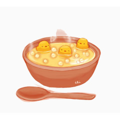 热乎汤圆图片素材