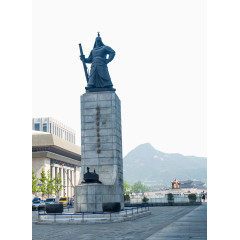 韩国光化门广场雕塑