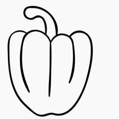 简笔画 厨房用品 果蔬 餐具 线条画 铅笔画 蔬菜 道具