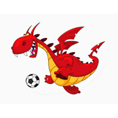 踢足球的小飞龙