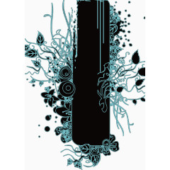 时尚花边底纹元素