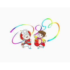 新年吉祥素材