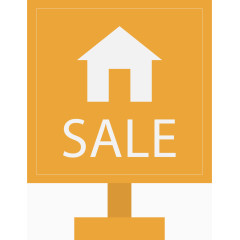 房产中介售屋矢量素材