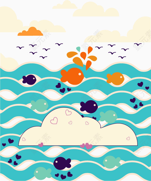 小清新矢量图片PNG