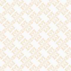 欧式复古花纹墙纸底纹矢量图