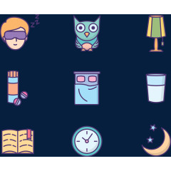 月亮星星的夜晚