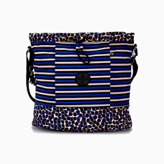 凯布林单肩条纹挎包