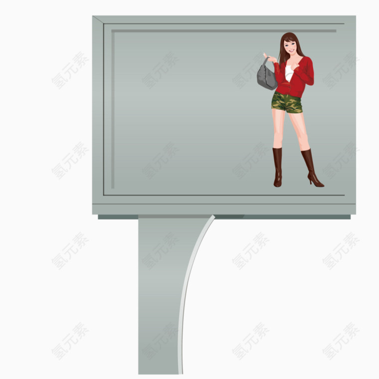 在屏幕上的女明星
