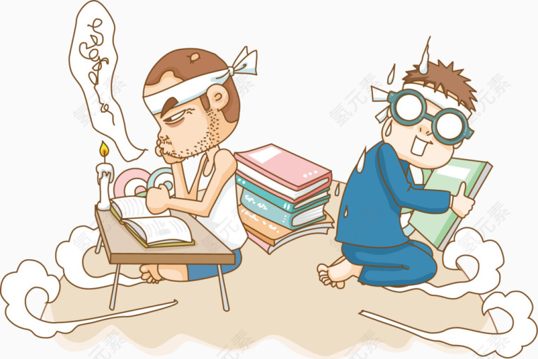 努力学习