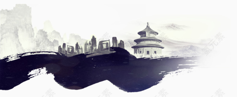 水墨故宫