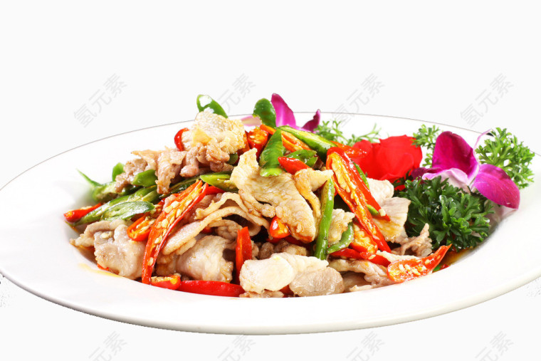 农家炒肉片