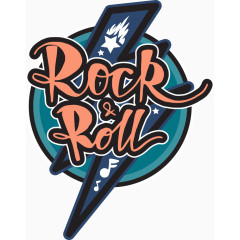 矢量摇滚乐宣布画册