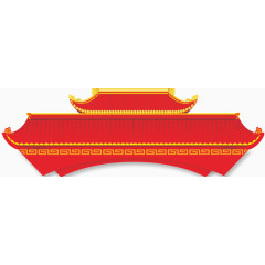 屋檐图案