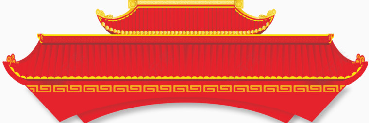 屋檐图案