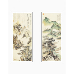 山水画壁挂