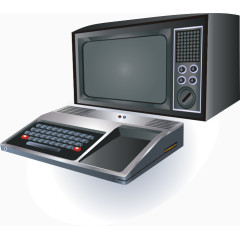 复古电视机图标