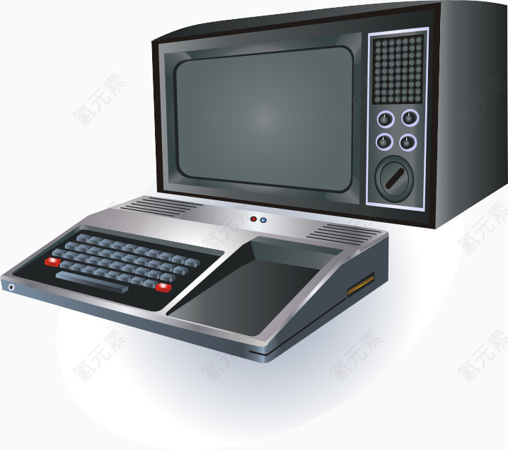复古电视机图标