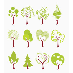 花草树木高清免扣素材