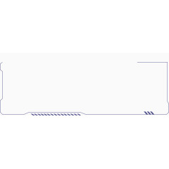 不规则科技边框