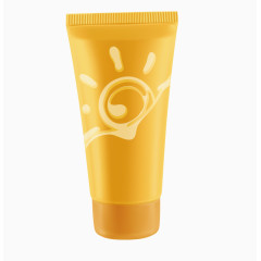 防晒霜矢量矢量素材