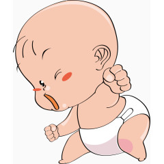 卡通婴儿