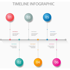 矢量圆点示意图