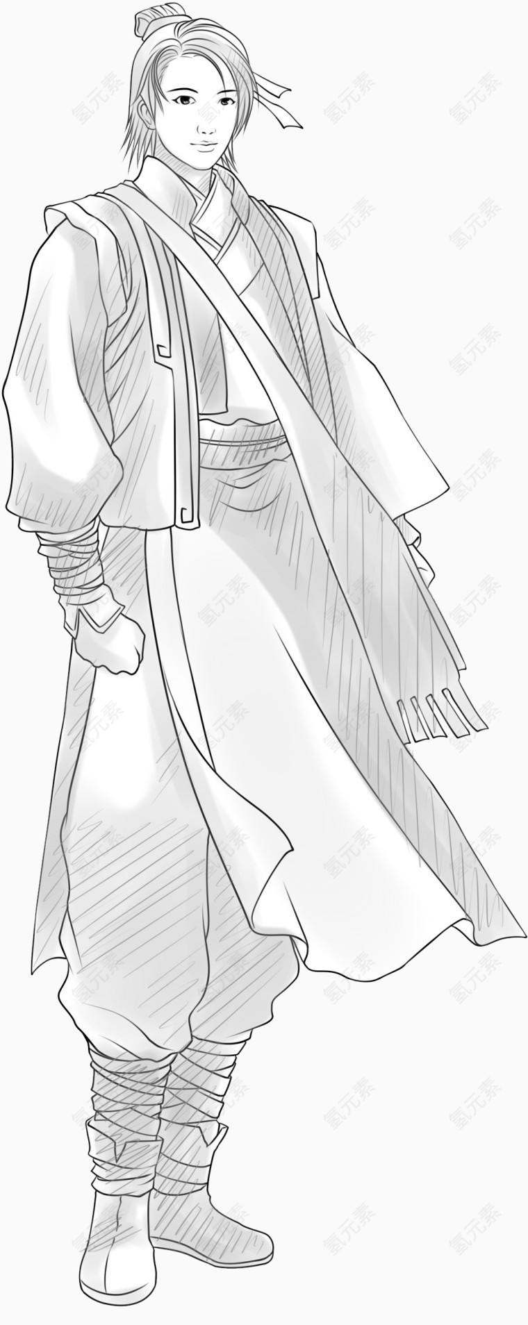 帅气书生