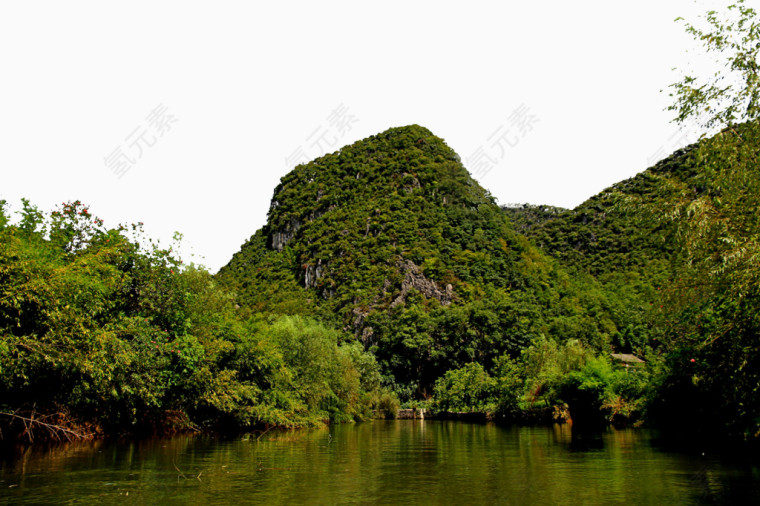 美丽的龙宫景区漩塘