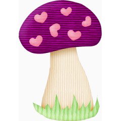 手绘蘑菇