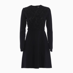 女士蕾丝钩花连衣裙