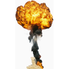 原子弹爆炸蘑菇云