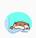 水獭卡通表情包