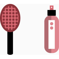 矢量美容美发工具