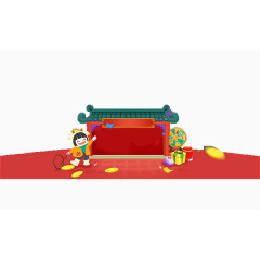 2017春节海报素材