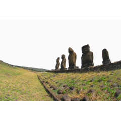 智利唯美复活节岛石像