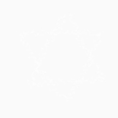 六角星光点效果图案