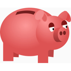 两只长长的红色兔子耳朵竖起来