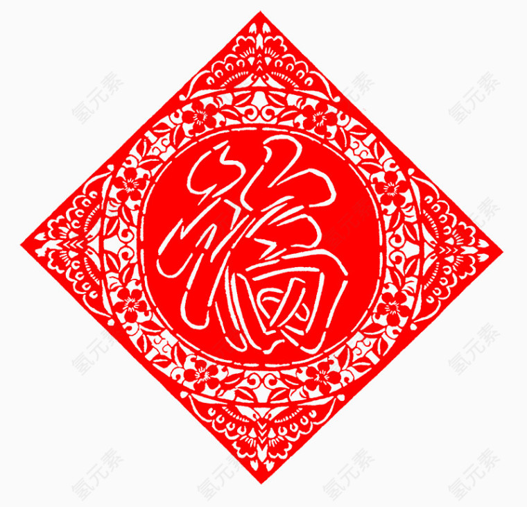 福字剪纸