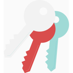 房产房屋钥匙矢量素材