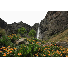 唯美北瀑布国家公园风景