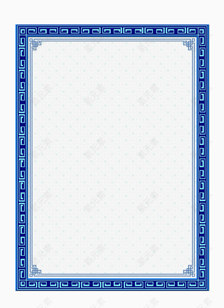 中式画框素材