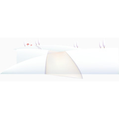 雪天大雪冬季温暖冬素材